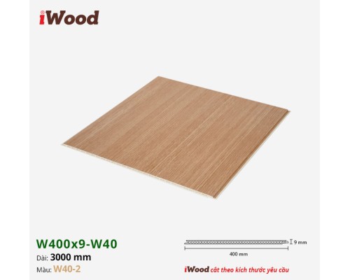 Tấm ốp Nano iWood W40-2