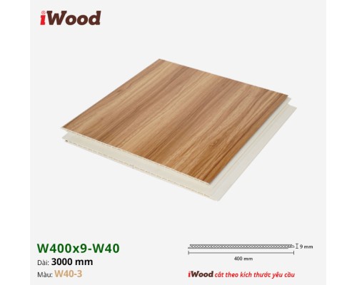 Tấm ốp Nano iWood W40-3