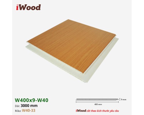 Tấm ốp Nano iWood W40-33