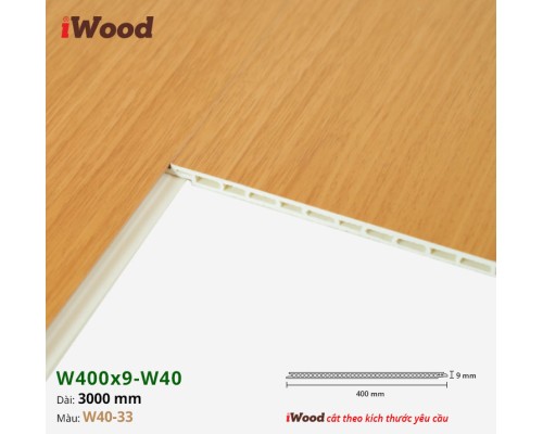 Tấm ốp Nano iWood W40-33