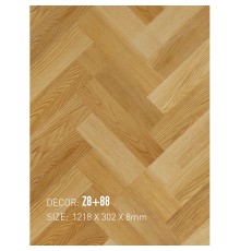 Sàn gỗ Xương Cá 3K ART Z8+88