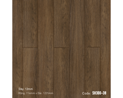 Sàn gỗ ShopHouse SH300-38 Dày 12mm