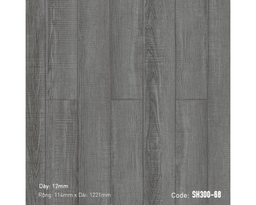 Sàn gỗ ShopHouse SH300-68 Dày 12mm