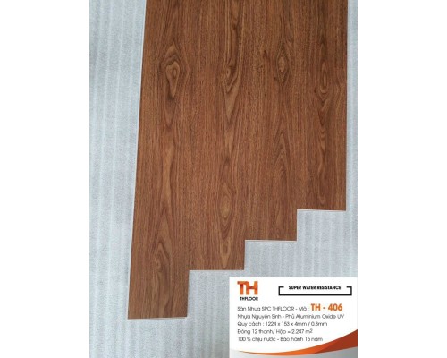 Sàn nhựa THFLOOR TH406 - 4mm