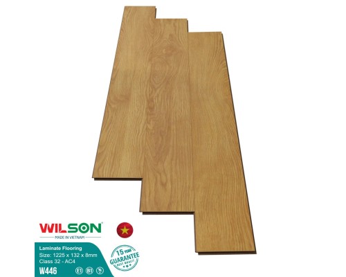 Sàn gỗ Wilson W446 (8mm-bản nhỏ)
