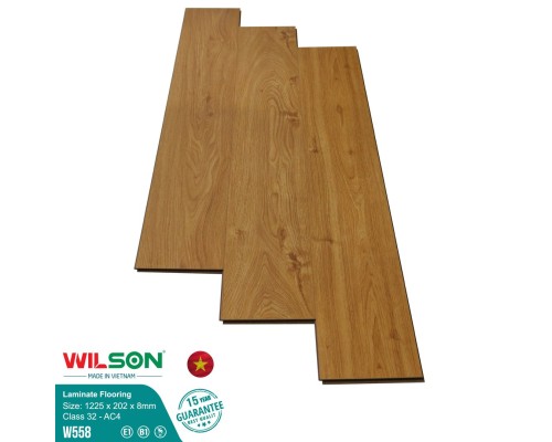 Sàn gỗ Wilson W558 (8mm-bản lớn)