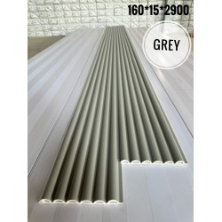 Tấm ốp lam sóng bán nguyệt lồi HS-Grey