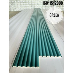 Tấm ốp lam sóng bán nguyệt lồi HS-Green