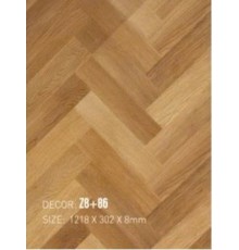 Sàn gỗ Xương Cá 3K ART Z8+86